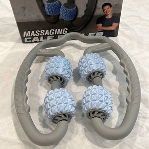 massaging calf roller.